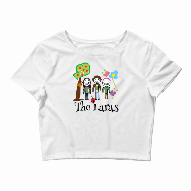 The Laras Light Tee Design Crop Top by LyndiaToma | Artistshot