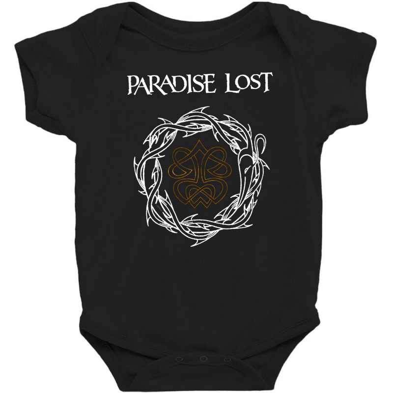 Paradise Lost, Drown In Darkness, The Early Demos, Paradise Lost Paint Baby Bodysuit by SHOPPPIS9 | Artistshot