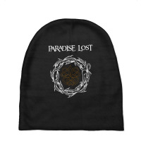 Paradise Lost, Drown In Darkness, The Early Demos, Paradise Lost Paint Baby Beanies | Artistshot