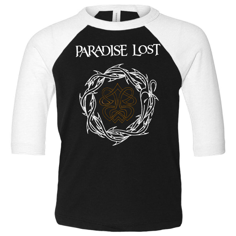 Paradise Lost, Drown In Darkness, The Early Demos, Paradise Lost Paint Toddler 3/4 Sleeve Tee by SHOPPPIS9 | Artistshot