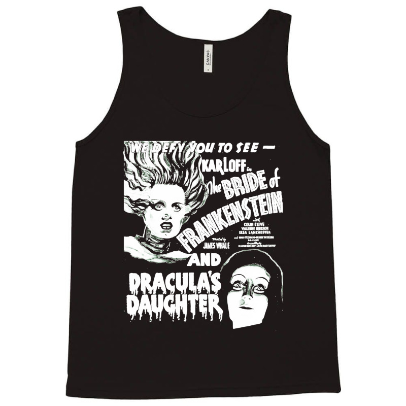 Bride Of Frankensteindracula's Daughter Tank Top | Artistshot