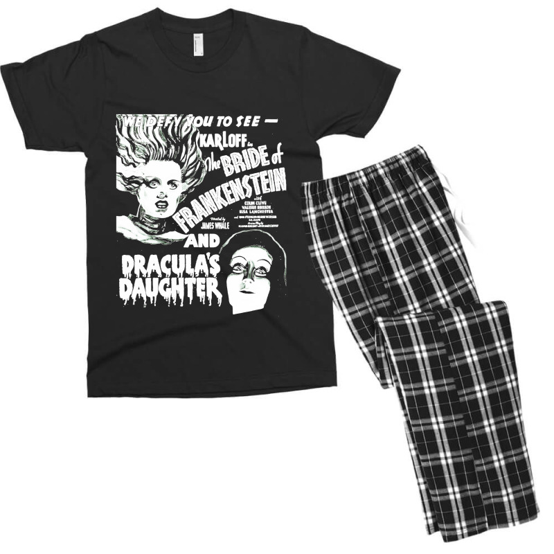 Bride Of Frankensteindracula's Daughter Men's T-shirt Pajama Set | Artistshot