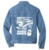 Bride Of Frankensteindracula's Daughter Men Denim Jacket | Artistshot
