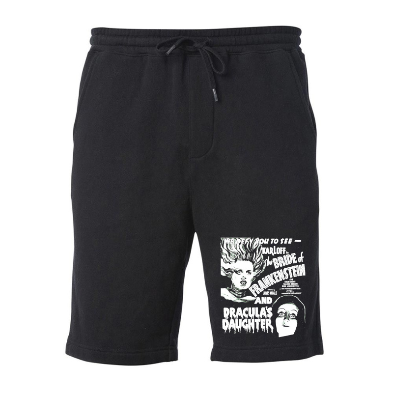 Bride Of Frankensteindracula's Daughter Fleece Short | Artistshot
