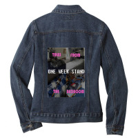 Tales From The Bedroom - Album Artwork Ladies Denim Jacket | Artistshot