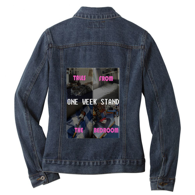 Tales From The Bedroom - Album Artwork Ladies Denim Jacket | Artistshot