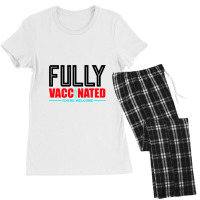 Fully Vaccinated Women's Pajamas Set | Artistshot