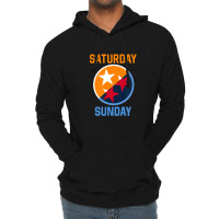 Tennessee Weekend Fan Of The Vols Football Orange White Flag 1 Lightweight Hoodie | Artistshot