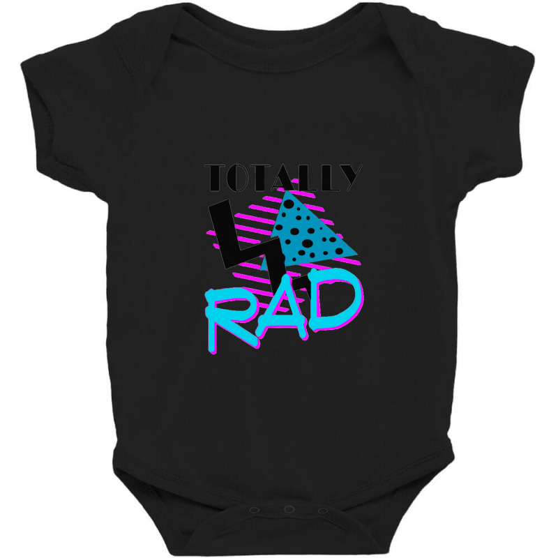 Totally Rad 1980s Baby Bodysuit by Mollystinnettc | Artistshot