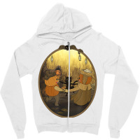 Dance Time Pumpkin Black Scared Cat Halloween T Shirt Zipper Hoodie | Artistshot