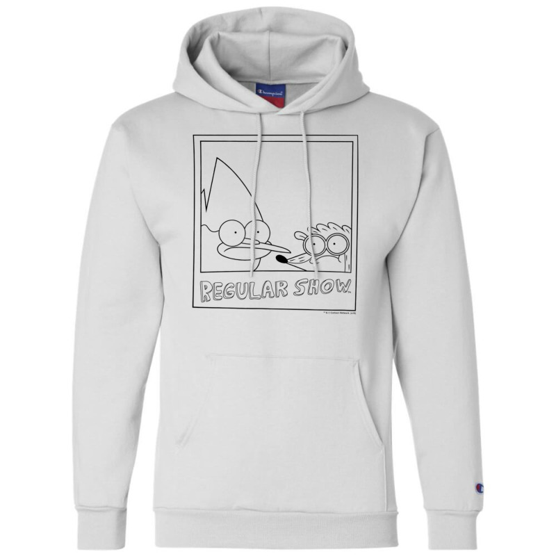 Regular Show Poloroid Champion Hoodie | Artistshot