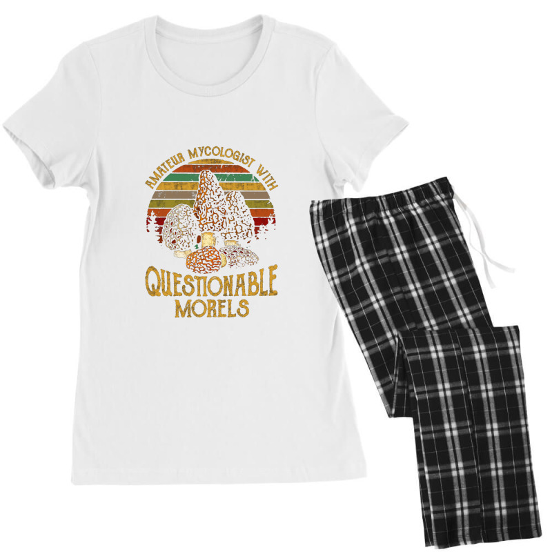 Amateur Mycologist With Questionable Morels Women's Pajamas Set by saltomaiber | Artistshot