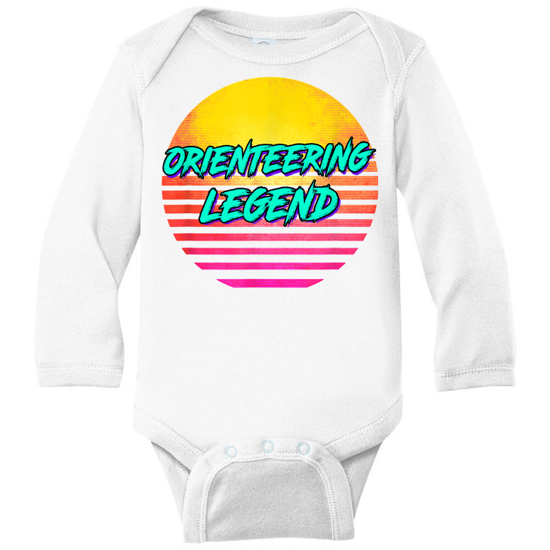 Funny Orienteering T Shirt Long Sleeve Baby Bodysuit | Artistshot