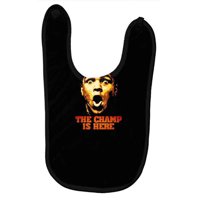 The Champ Is Here Baby Bibs by RozaqSania | Artistshot