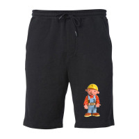 Bob The Builder Cartoon Fleece Short | Artistshot