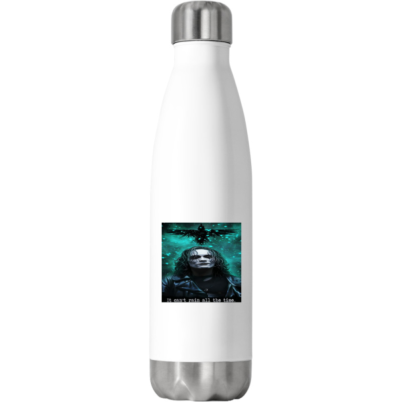 The Crow Stainless Steel Water Bottle | Artistshot