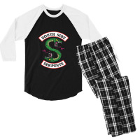 South Side Serpents Riverdale Men's 3/4 Sleeve Pajama Set | Artistshot