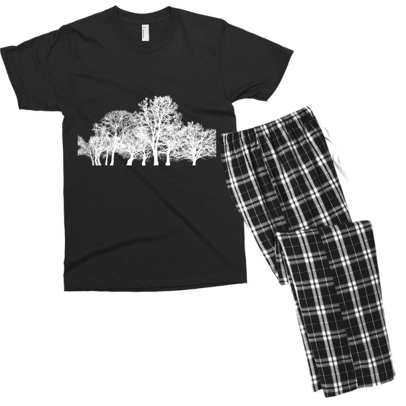 Tree Silhouette Design2 Men's T-shirt Pajama Set by Kiarra's Art | Artistshot