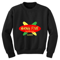 Hang Five (dark Variant)   Adam West Youth Sweatshirt | Artistshot