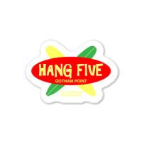 Hang Five (dark Variant)   Adam West Sticker | Artistshot