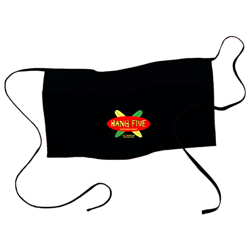 Hang Five (dark Variant)   Adam West Waist Apron | Artistshot