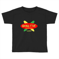 Hang Five (dark Variant)   Adam West Toddler T-shirt | Artistshot