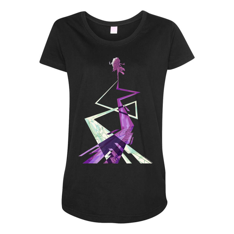 Steven Universe Amethyst And Pearl Fusion Gem Maternity Scoop Neck T-shirt by ngodieutrinh | Artistshot