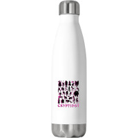 Cryptids,know Your Cryptids! Stainless Steel Water Bottle | Artistshot