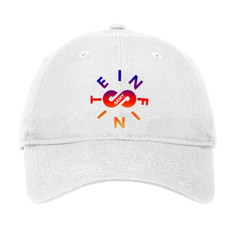 Infinite Lists Army Rainbow Adjustable Cap by cm-arts | Artistshot