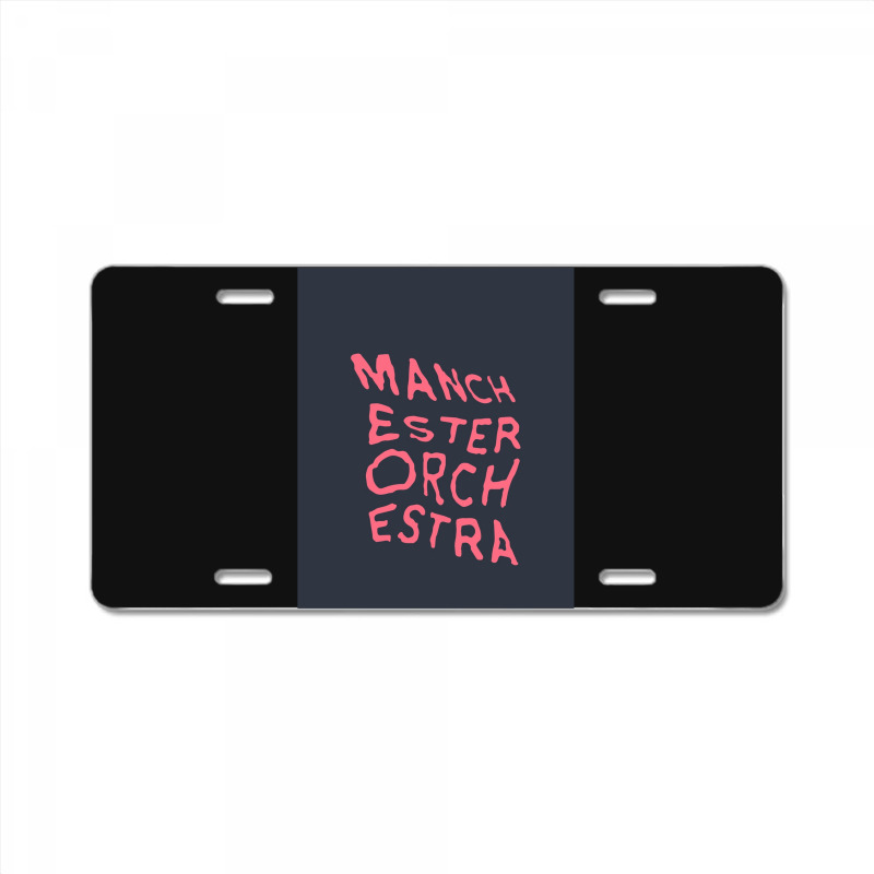 Manchester Orchestra Merch License Plate | Artistshot