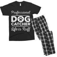 Professional Dog Catcher Men's T-shirt Pajama Set | Artistshot