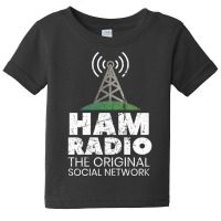 Amateur Radio Gifts   Ham Radio Operator Pullover Hoodie Baby Tee | Artistshot