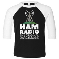 Amateur Radio Gifts   Ham Radio Operator Pullover Hoodie Toddler 3/4 Sleeve Tee | Artistshot