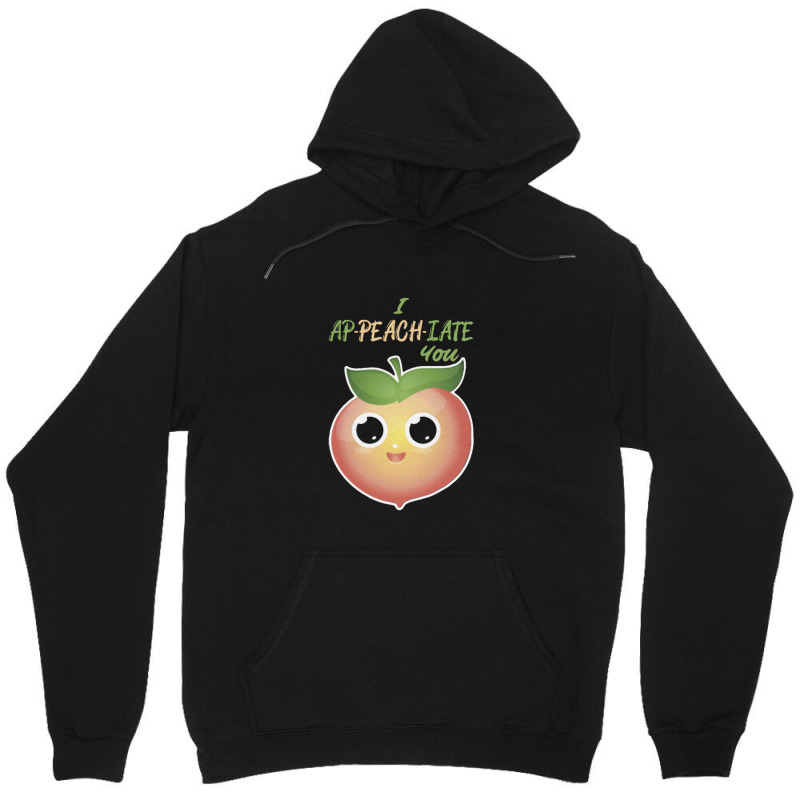 I Ap Peach Iate You Appreciate Unisex Hoodie by saltomaiber | Artistshot