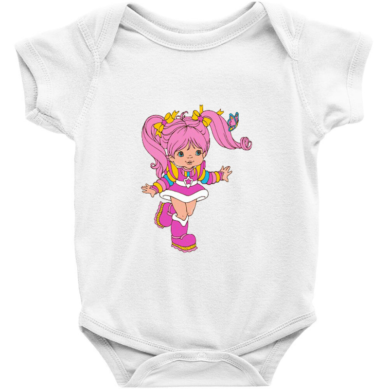 Tickled Pink Rainbow Brite 2 Baby Bodysuit by jrestima | Artistshot