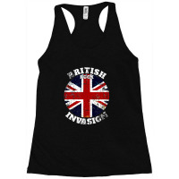 The British Rock Music Invasion V2 Racerback Tank | Artistshot