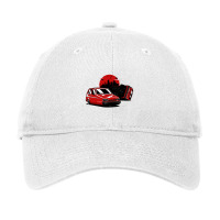 Red Reliant Robin Upside Down Adjustable Cap | Artistshot