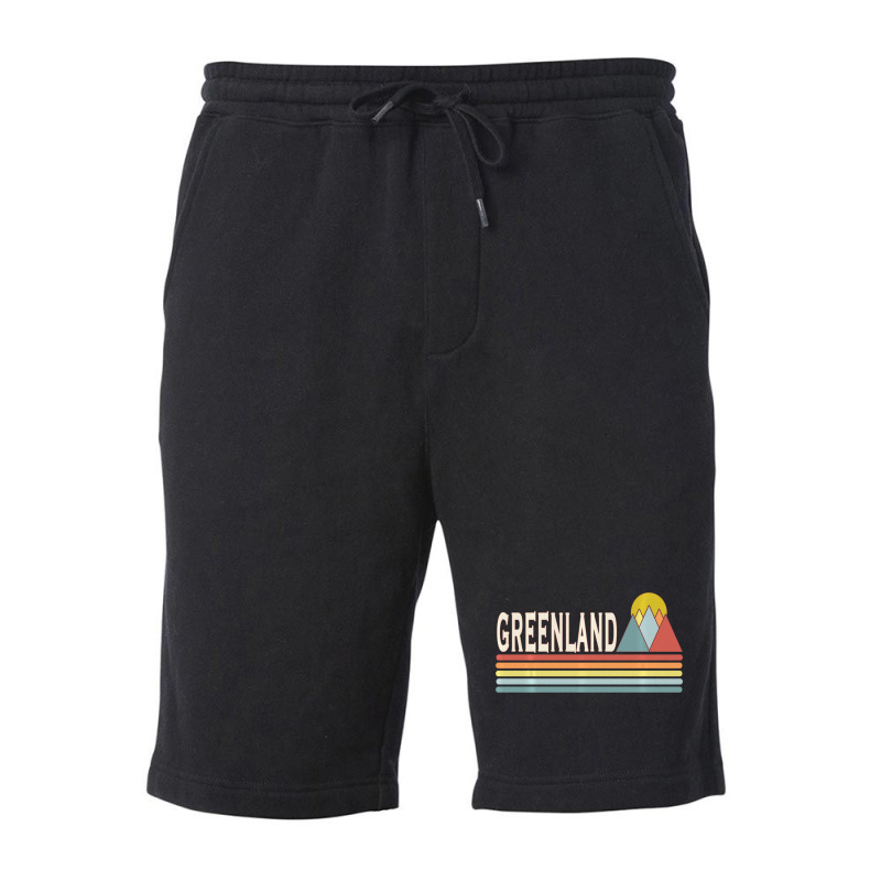 Retro Style Greenland Outdoors Fleece Short | Artistshot