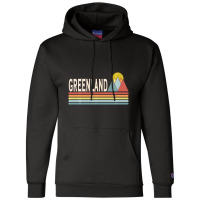 Retro Style Greenland Outdoors Champion Hoodie | Artistshot