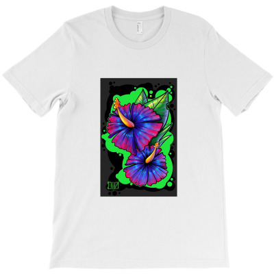 Hibiscus T-shirt Designed By Jrestima
