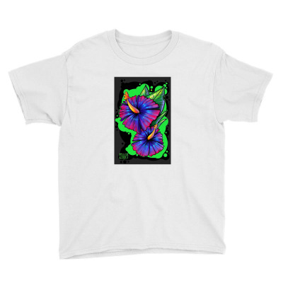 Hibiscus Youth Tee Designed By Jrestima
