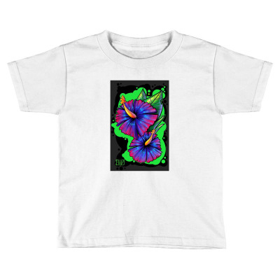 Hibiscus Toddler T-shirt Designed By Jrestima