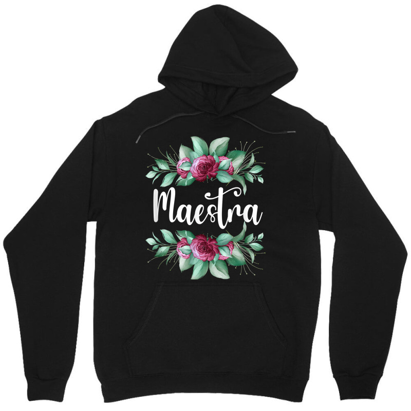 Maestra Bilingue Bilingual Spanish Teacher Unisex Hoodie by GretchenBourdeau | Artistshot