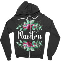 Maestra Bilingue Bilingual Spanish Teacher Zipper Hoodie | Artistshot