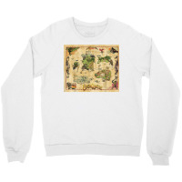 Everquest World Of Norrath Map T Shirt Crewneck Sweatshirt | Artistshot