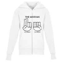 Minivan Shocker Youth Zipper Hoodie | Artistshot