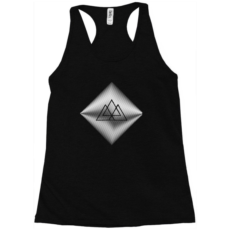 The Capitals - Electric Diamond White Racerback Tank by RoseannTrujillo | Artistshot