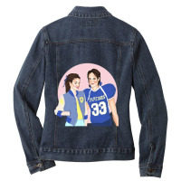 C:\users\administrator\desktop\design\3\2512. Tim Dillon\1\tim Riggins Ladies Denim Jacket | Artistshot