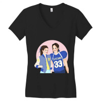 C:\users\administrator\desktop\design\3\2512. Tim Dillon\1\tim Riggins Women's V-neck T-shirt | Artistshot