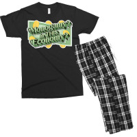 Monogamy In This Economy T Shirt Men's T-shirt Pajama Set | Artistshot